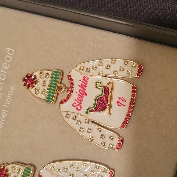 Baublebar Christmas Earrings - Picture 2 of 2